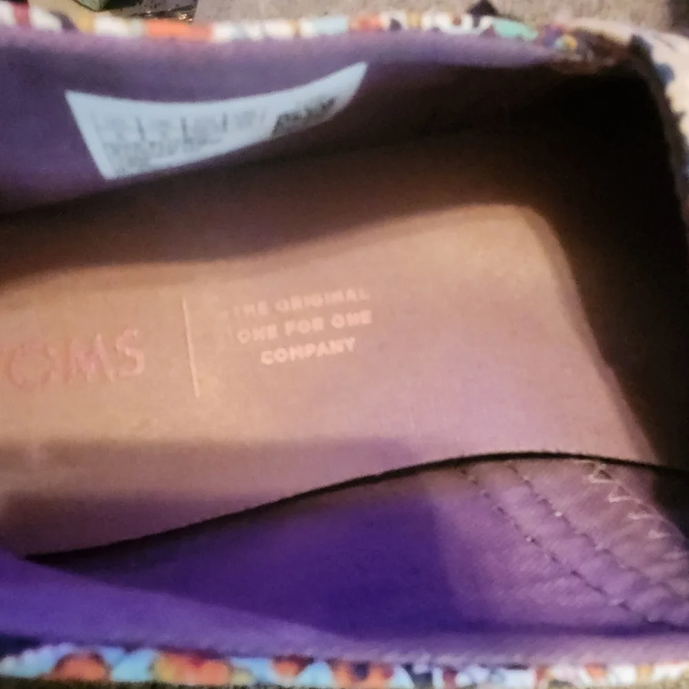 Toms Multicolor Floral Espadrilles